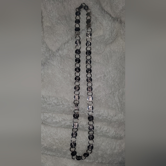 sac Jewelry Vintage Sac Silver Flower Chain Necklace Poshmark